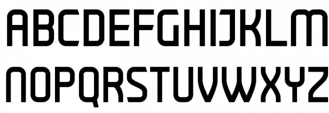 TenbyFive Schriftart Groß