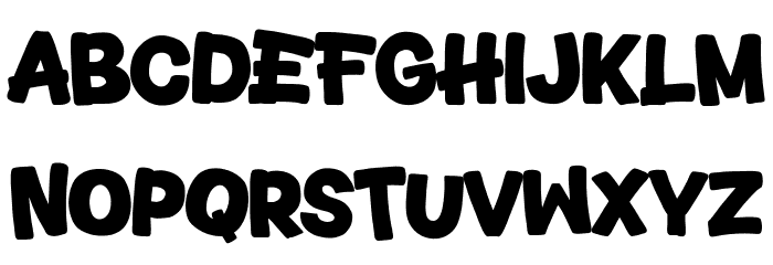 Tendang Font UPPERCASE