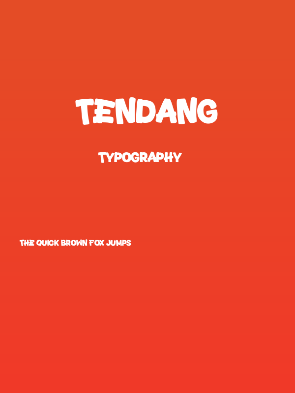 Tendang Poster