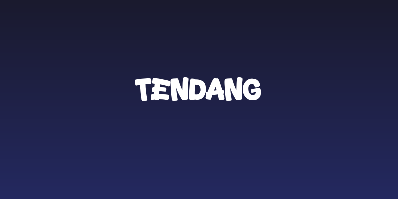 Tendang Social Header