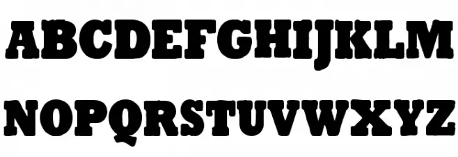 Tender Goliath Schriftart Groß