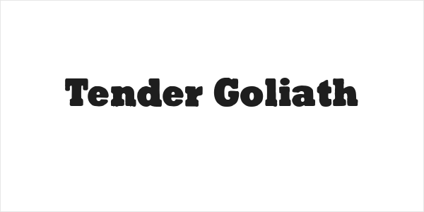 Tender Goliath Logo