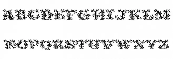Tenderleaf Regular Шрифта ВЕРХНИЙ