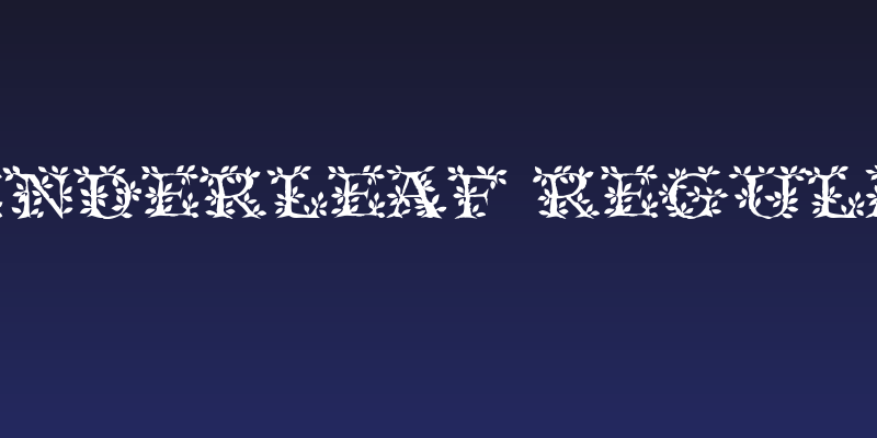 Tenderleaf Regular Social Header