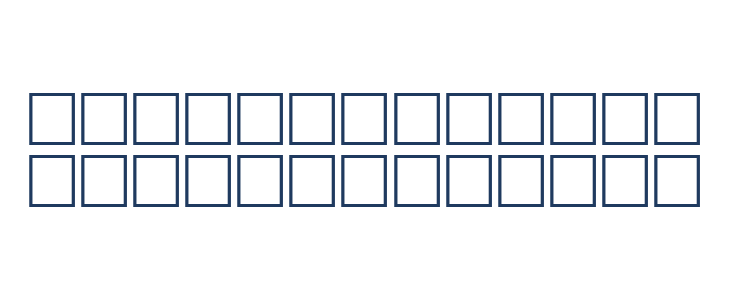 Tenderleaf Regular Lowercase