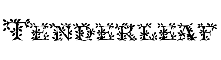Tenderleaf  baixar fontes gratis