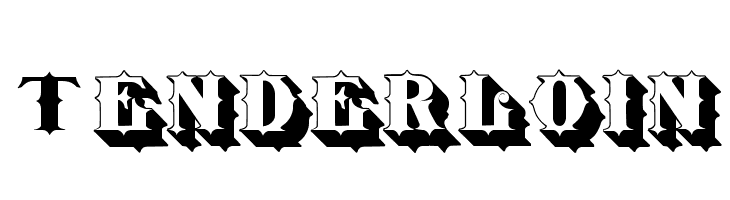 Tenderloin  Fuentes Gratis Descargar