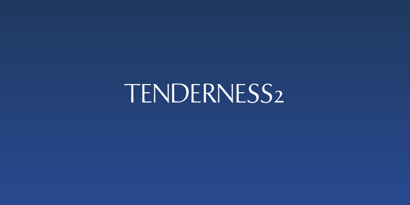 Tenderness2 Social Header