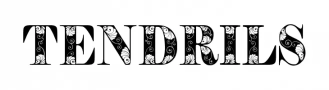 Tendrils  Frei Schriftart Herunterladen