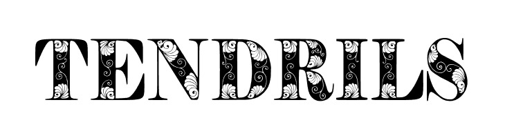 Tendrils  font caratteri gratis