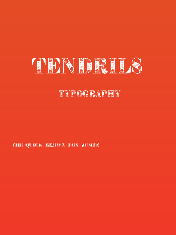 Tendrils Poster