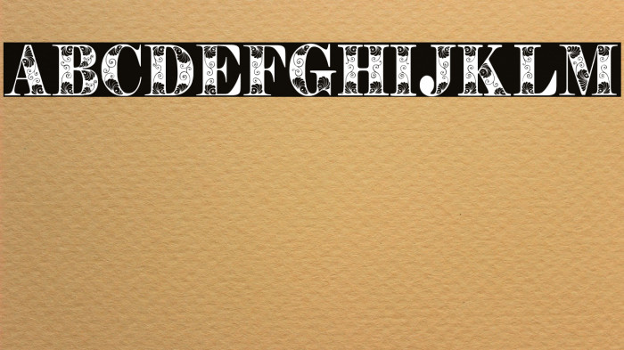 TendrilsPersonalUse Font examples