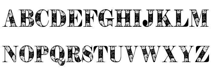 TendrilsPersonalUse Font LOWERCASE