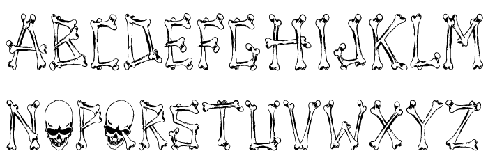 Tengkorak_COE Font LOWERCASE