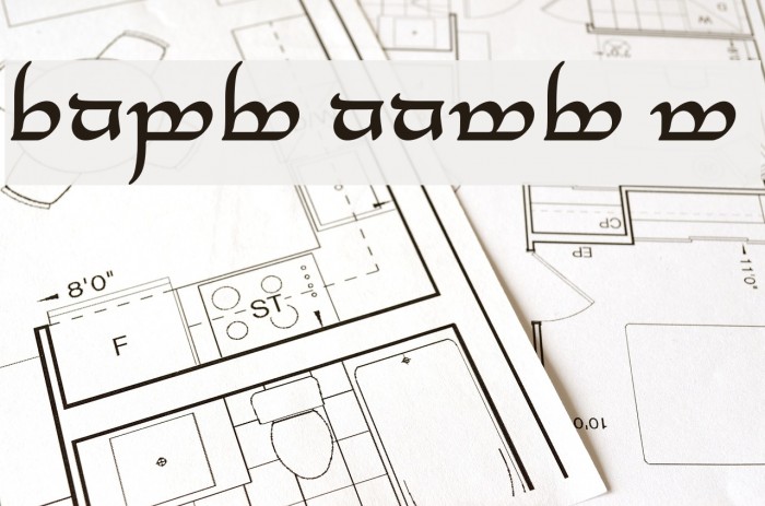 Tengwar Annatar Alt Bold Font examples