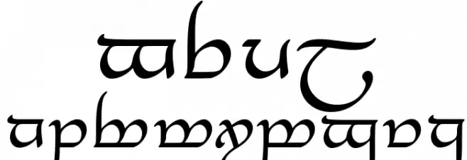 Tengwar Annatar Alt Fuentes MINÚSCULAS