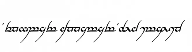 Tengwar Annatar Bold Italic  Frei Schriftart Herunterladen