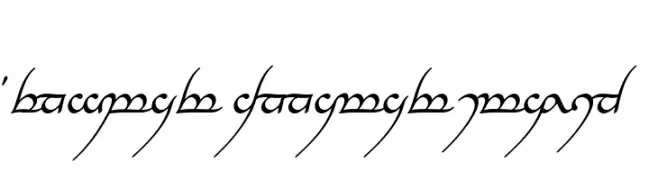 Tengwar Annatar Italic  Fuentes Gratis Descargar