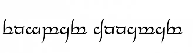 Tengwar Annatar  Fuentes Gratis Descargar