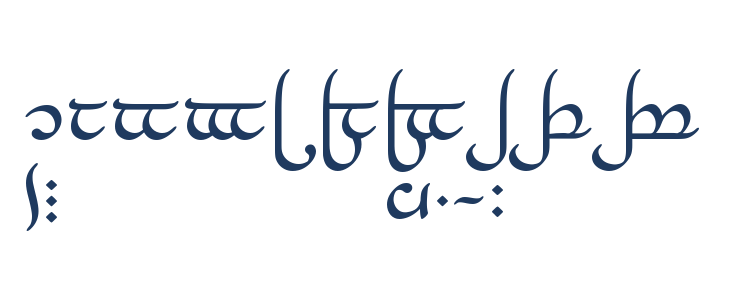 Tengwar-Elesil Other Characters