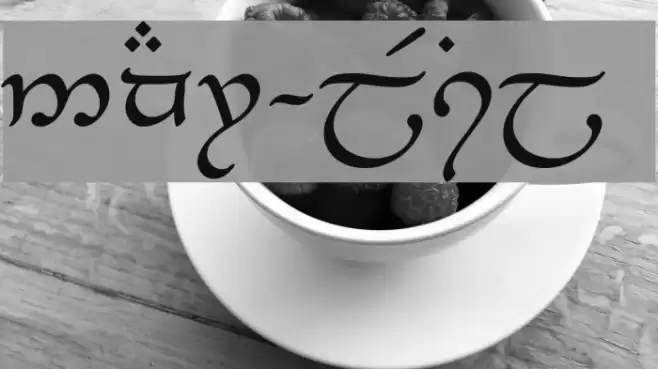 Tengwar-Elesil Font examples