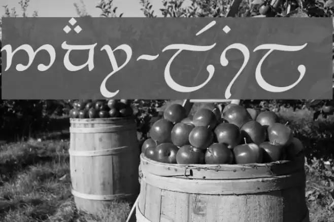 Tengwar-Elesil Font examples