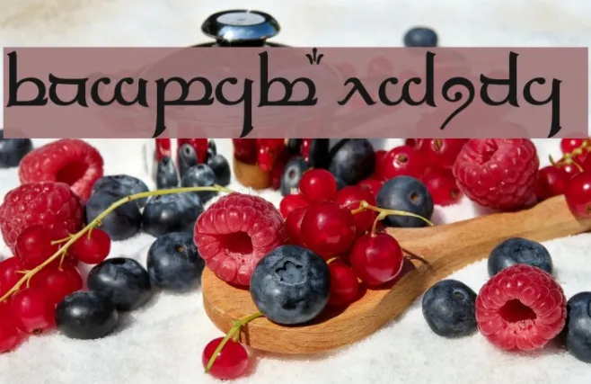 Tengwar Elfica Example 1