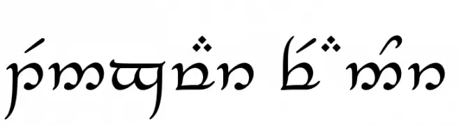Tengwar Feanor  baixar fontes gratis
