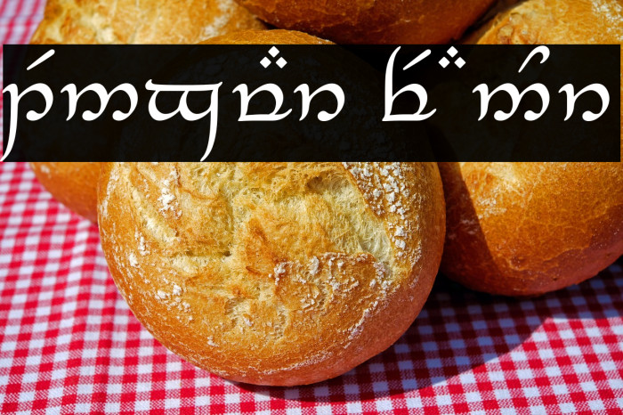 Tengwar Feanor Example 2