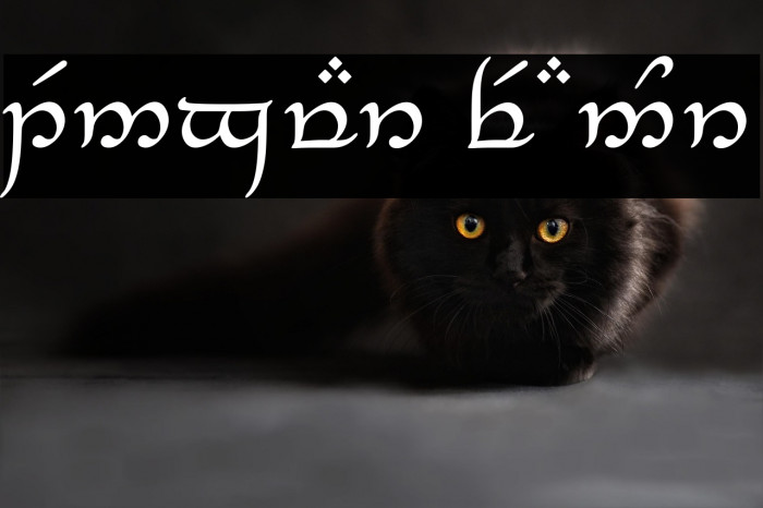 Tengwar Feanor Example 3
