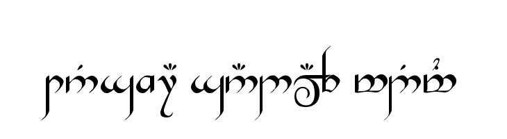 Tengwar Gandalf Medium  لخطوط تنزيل