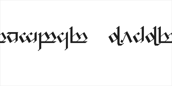 Tengwar Noldor 1 Logo