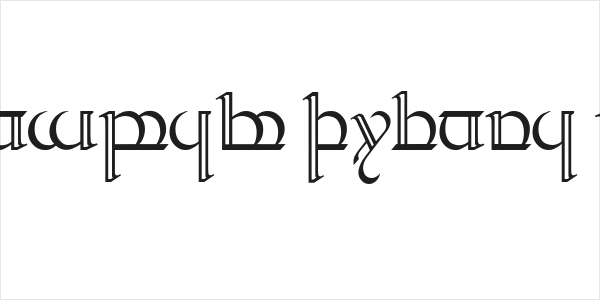 Tengwar Quenya 2 Logo