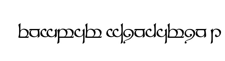 Tengwar Sindarin 1 Font