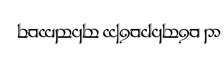 Tengwar Sindarin 2  नि: शुल्क फ़ॉन्ट्स डाउनलोड