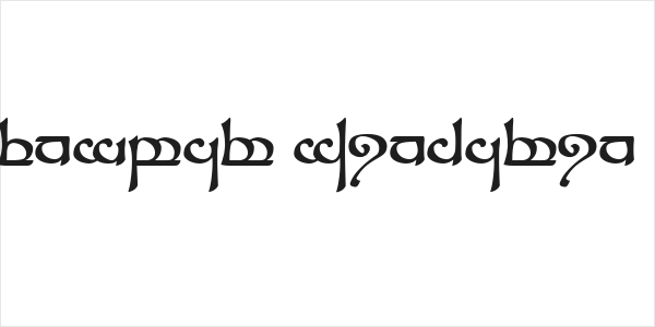 Tengwar Sindarin Logo
