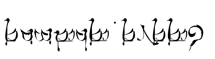 Tengwar Teleri Font - FFonts.net