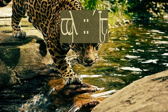 Tengwar ver. # 5 Example 3