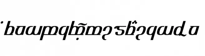 TengwarOptimeDiagon  フリーフォントのダウンロード