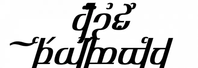 TengwarOptimeDiagon Fonte MAIÚSCULAS