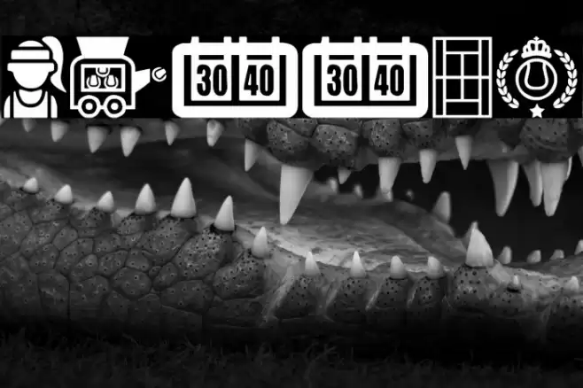 Tennis Font examples