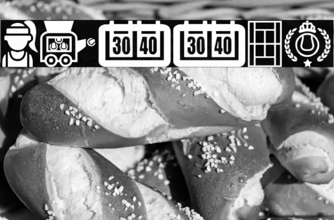 Tennis Font examples