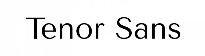 Tenor Sans  Fuentes Gratis Descargar