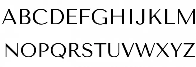 Tenor Sans Caratteri MAIUSCOLE