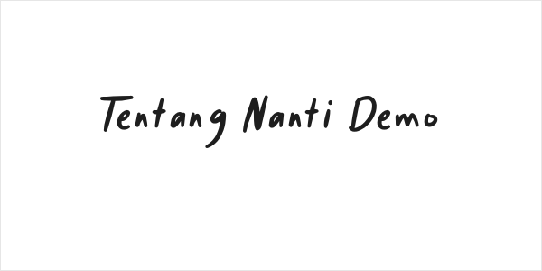 Tentang Nanti Demo Logo