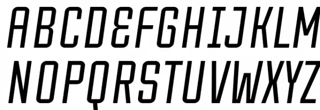 Tentram Italic フォント 大文字