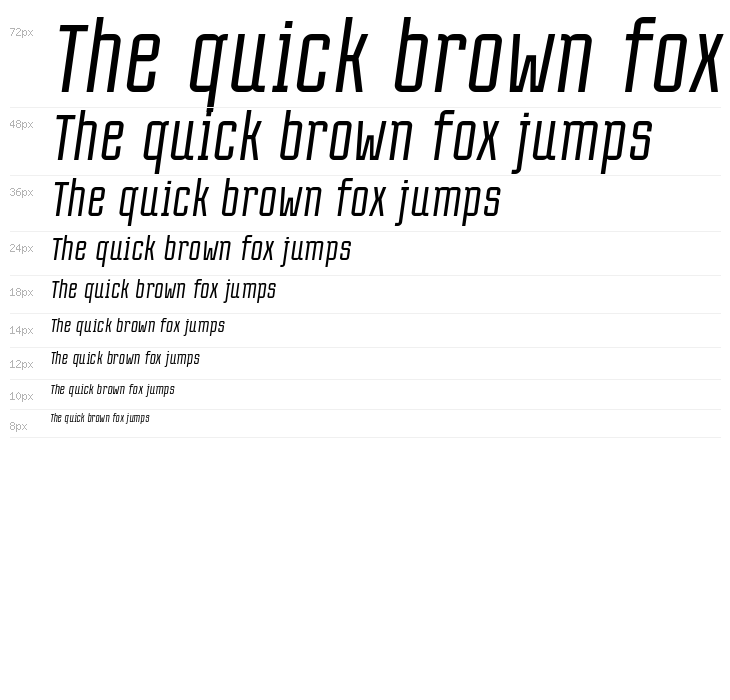 Tentram Italic Waterfall