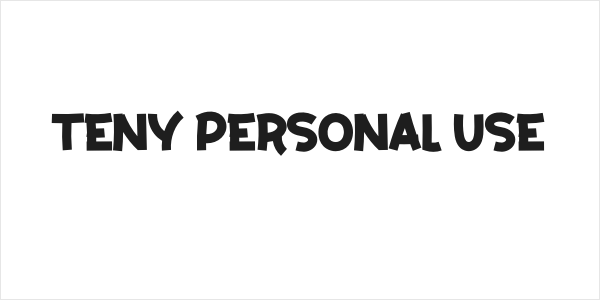 Teny Personal Use Logo