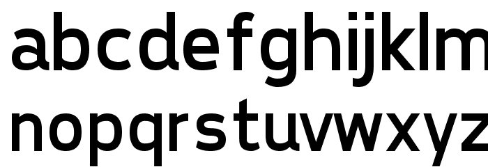 Tepeno Sans Regular Font LOWERCASE