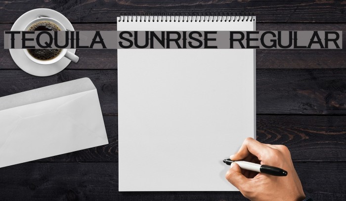 Tequila Sunrise Regular Example 3